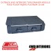 OUTBACK 4WD INTERIORS TWIN DRAWER MODULE FIXED FLOOR PAJERO PLATINUM 10-ON